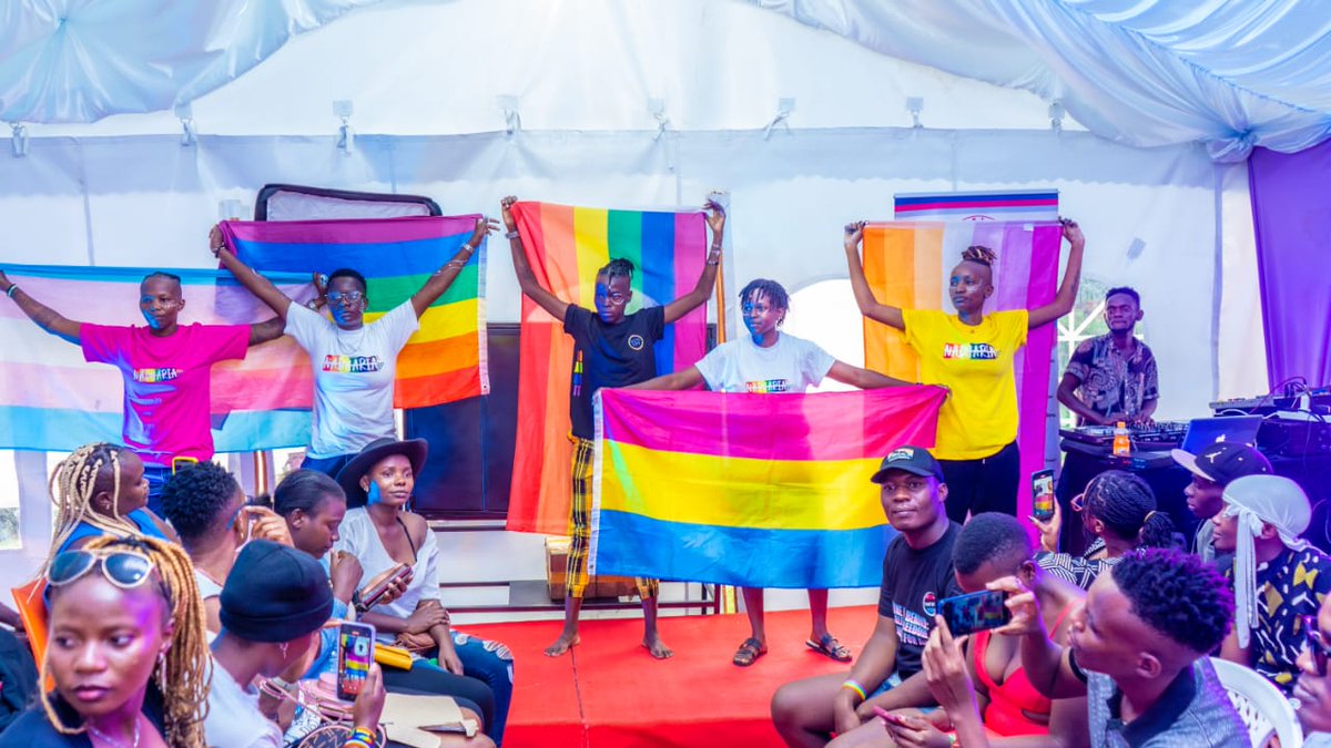 EliteLbq's tweet photo. We had an amazing time at #IDAHOBIT24! We had a blast playing games, winning prizes, cheering, dancing, and laughing. We even planted trees, dressed up, and took time to reflect on our journey as queer individuals. It was an absolutely thrilling and fun-filled day! https://t.co/m3lq0eoBvC