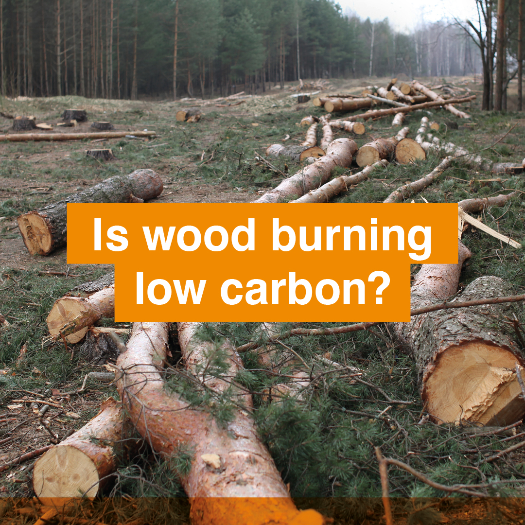 It takes decades, sometimes centuries, for trees to grow fully and just minutes for wood to be burned. We work with four Local Authorities to discourage residents from burning wood unnecessarily and to help people make more sustainable choices🌳 #airquality #woodburning