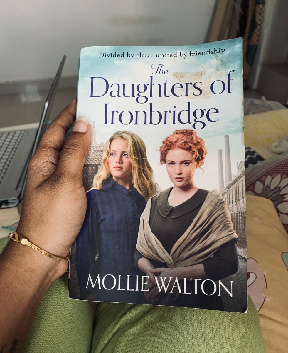 Bad things happen to good people, even in books. What in the world !! Why !?? 

But at least, they end up in a better place with simple things and real people with no disguise✨ #TheDaughtersOfIronbridge #MollieWalton #PageTurner