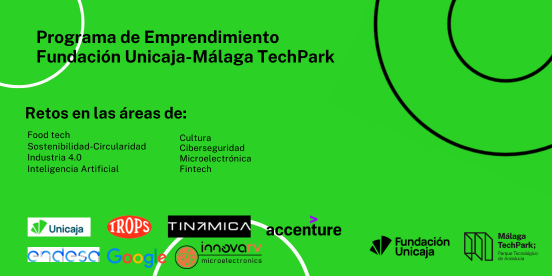 ¿Aún no has mandado tu propuesta al Programa de Emprendimiento @FundUnicaja - #MálagaTechPark? Todavía estás a tiempo. Tienes hasta el 22 de mayo. Envía tus propuestas a informacion@pta.es Más info: 👉pta.es/noticias/funda…