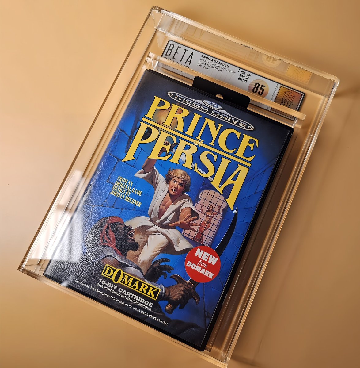 Prince Of Persia 1993 | Domark Software Sega MegaDrive PAL- EUR BG85 Owner: @LosRetroC_TV