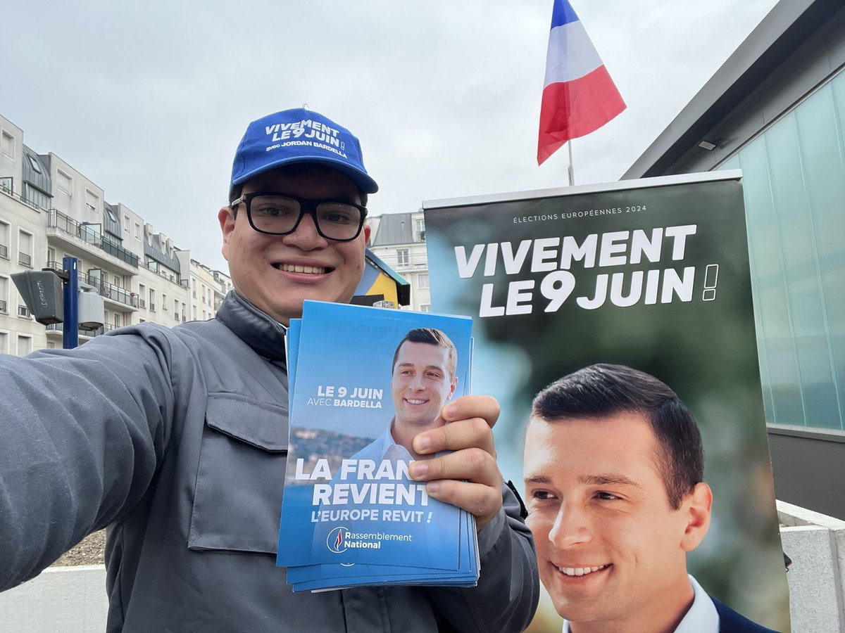 #VivementLe9Juin avec #JordanBardella 🇫🇷! #AvecBardella #Européennes2024 #VotezBardella #LEuropeSansEux 
#LaFranceRevientLEuropeRevit #RNvite