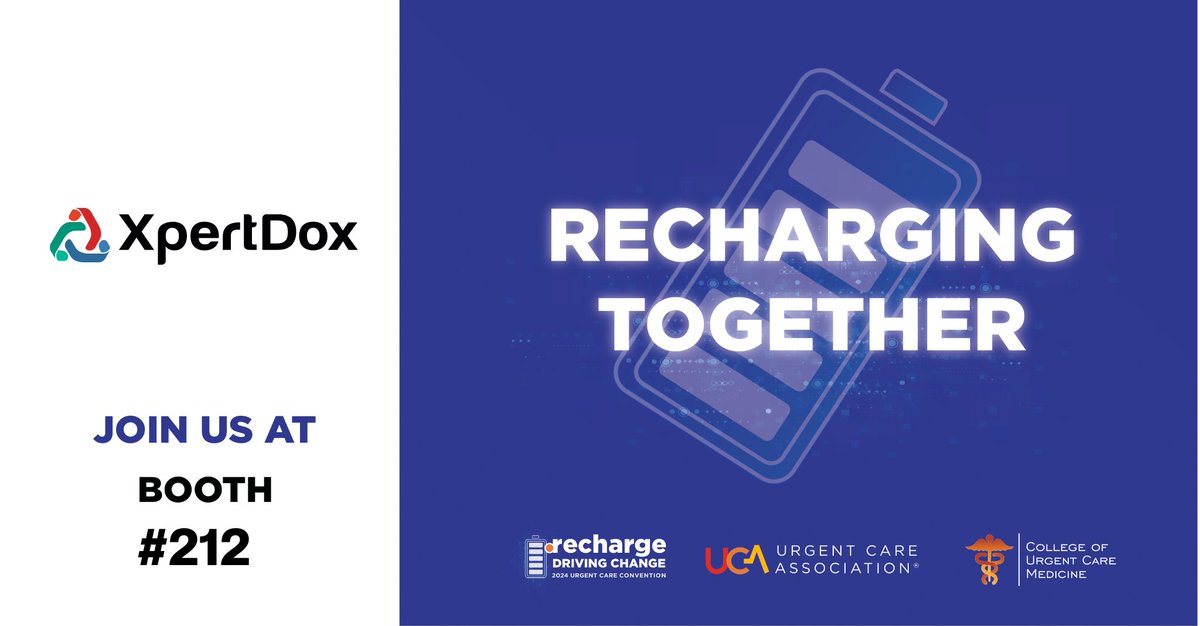 XpertDox's tweet image. The XpertDox Team showcased the cutting-edge AI-powered medical coding solution XpertCoding at Urgent Care Conference 2024.
P.s. Some Images from UCA 2024
#recharge #aimedicalcoding #xpertcoding #xpertdox #medicalcoding
@UrgentCareAssoc
xpertdox.com/xpertcoding/