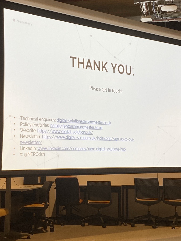 GM_Infogov's tweet photo. @opendatamcr @GMAnalysts Fantastic presentation from Dave Topping
@OfficialUoM on 📈Using the Digital Solutions Hub to make decisions
🗣️We need to do better than '#OpenData', there are evolving regulations.
#DataPerspectives @GMAnalysts #GMMeetUp11 https://t.co/6dc3wOoMcD