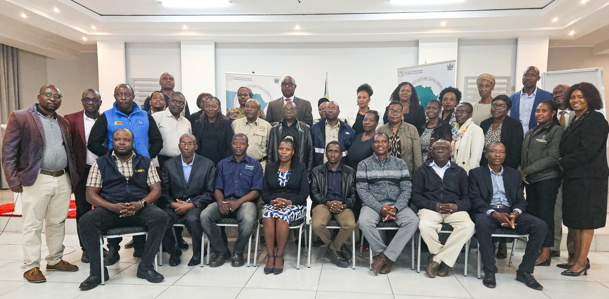 The Resilient African Feed and Fodder Systems (RAFFS) Project workshop officially opened by the Deputy Minister Hon Davis Marapira at Golden Conifer in Harare today. It is running under the theme: Set up of country-specific feed and fodder Multi-Stakeholder Platform in Zim.