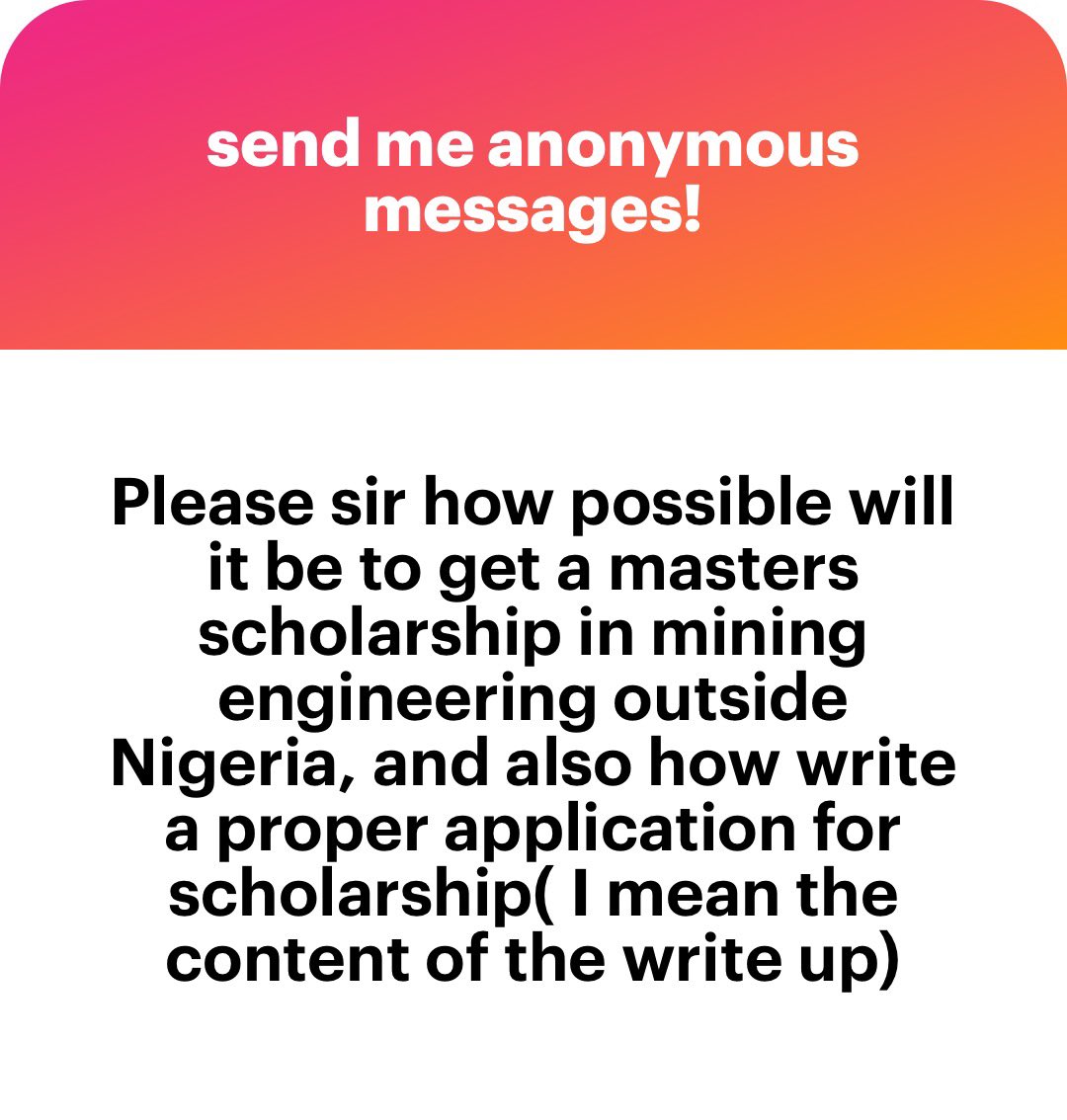 olumuyiwaayo's tweet photo. 1. Yes, it is possible, provided you meet the scholarship or school requirements.

2. Application checklists include:
Academic CV Statement of Purpose/Personal Essay Research publications  Standardised tests Letters of Recommendation 

We will be addressing how to submit a compelling application in our June Scholarship
Masterclass. Registration closes on the 25th of this month, and you can register via https://t.co/ecNfq3ajms