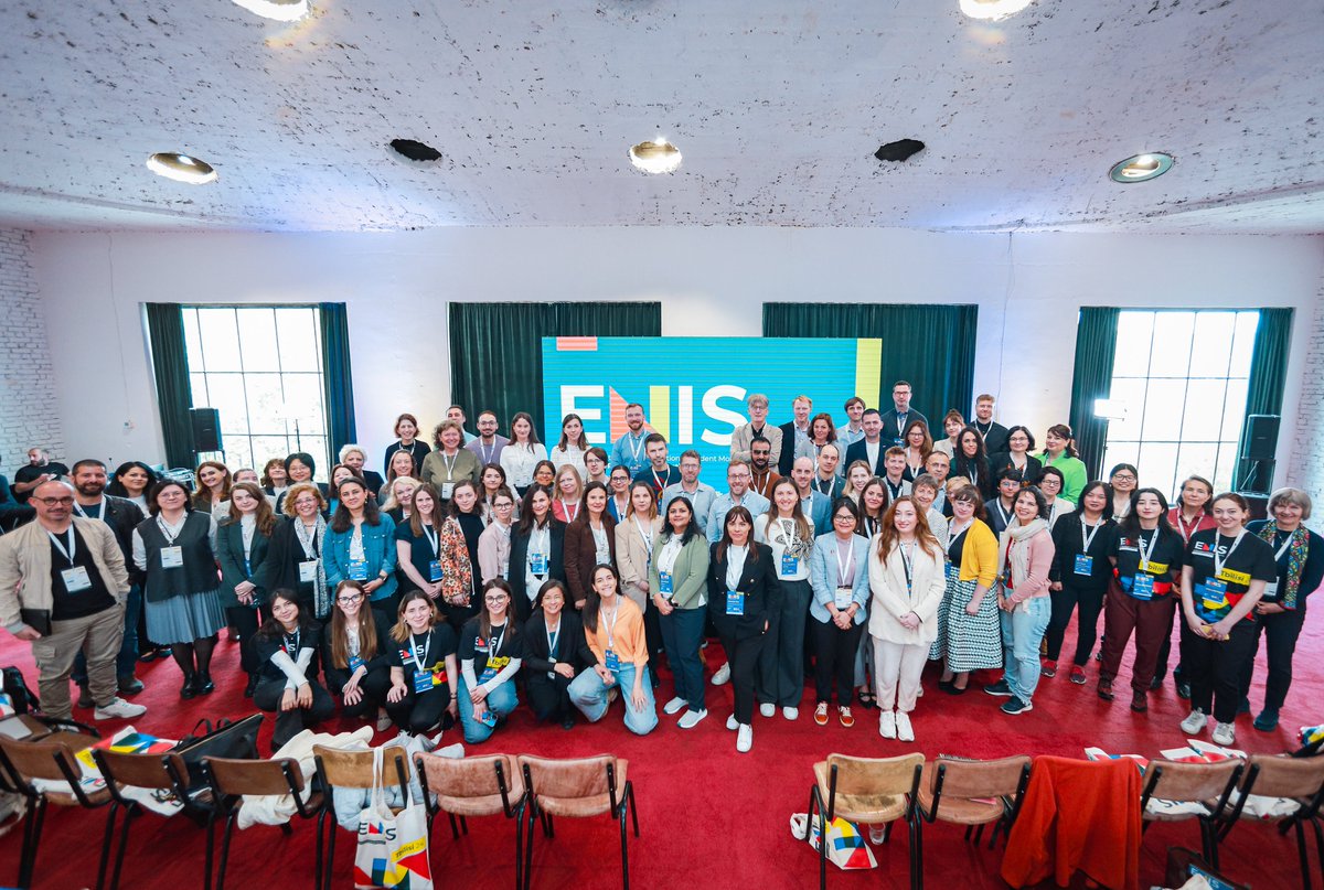 The second #ENIS Conference was such a success! It is so nice to see the wonderful community that we've created, and we look forward to many more moments like the ones we had in #ENISTBILISI. Thanks to all participants, volunteers, organisers, and people involved ❤️💚