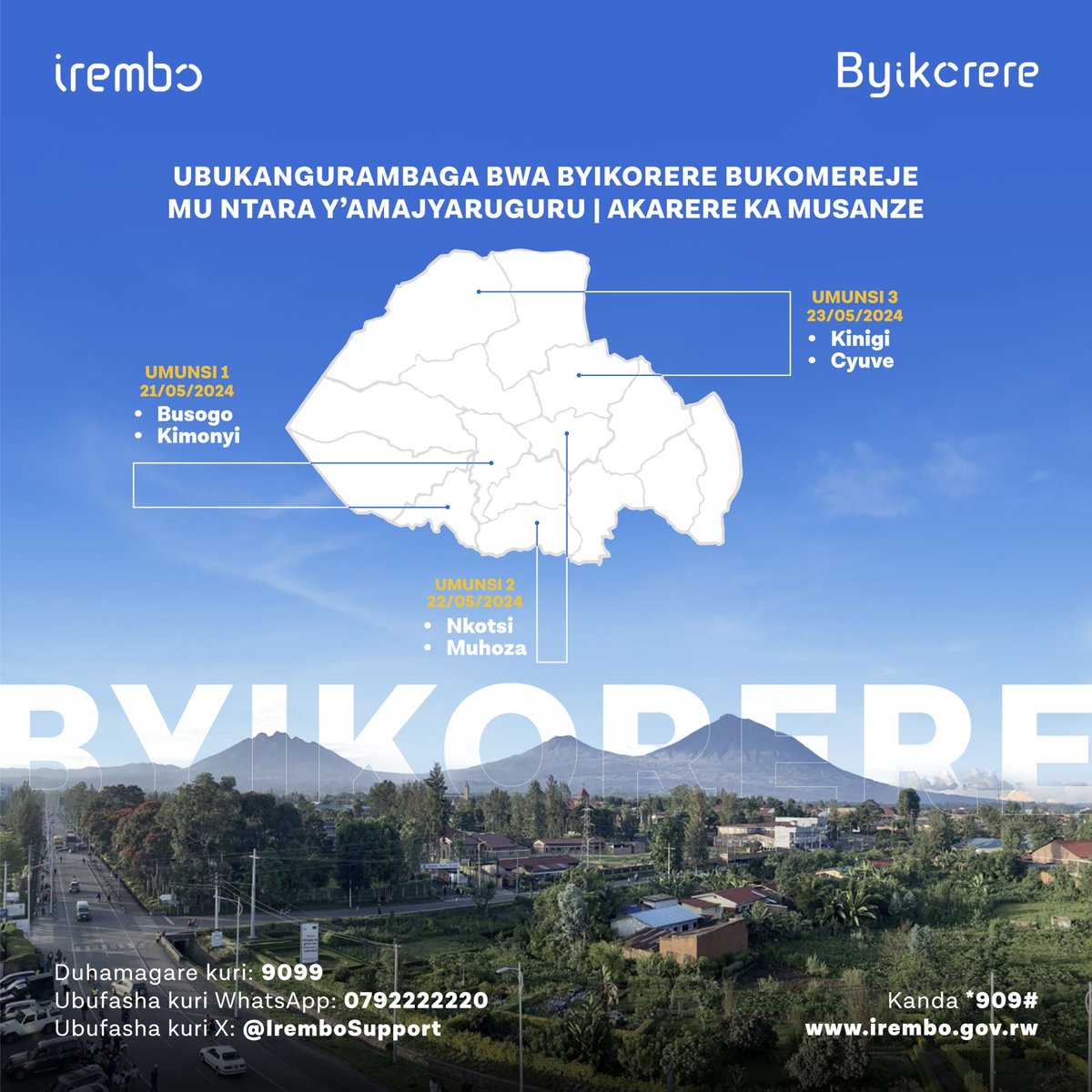 [AD] Byikorere mu ntara y'amajyaruguru ikomereje mu karere ka ...