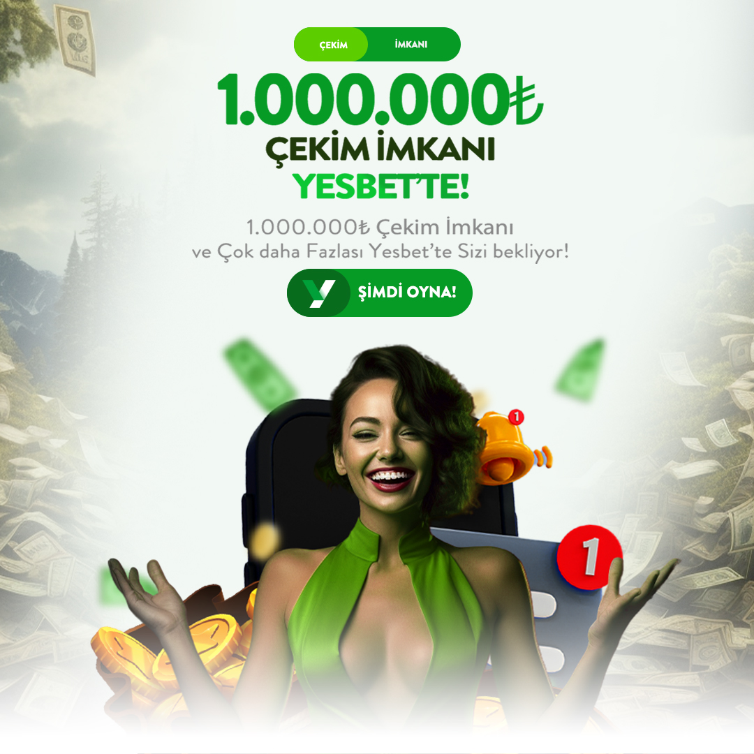 ResmiYesbet's tweet photo. 📢Güvenilir Bahsin Adresi Yesbet !

✅1.000.000 TL Çekim imkanı ile sınırları kaldırıyoruz. !

🔓 Yesbet Lisanslı , Güvenilir ve Profesyonel Hizmet

#yesbet #yesbetgiris #milyon #PAZARTESİ