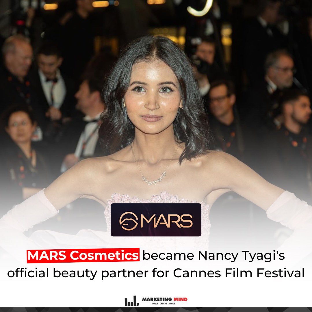Commenting on this, Rishabh Sethia, Director and Business Administrator at MARS Cosmetics says, “We are honored to be Nancy Tyagi’s official beauty partner for the 77th Annual Cannes Film Festival. Her distinctive style and artistic vision matched seamlessly with our brand, this