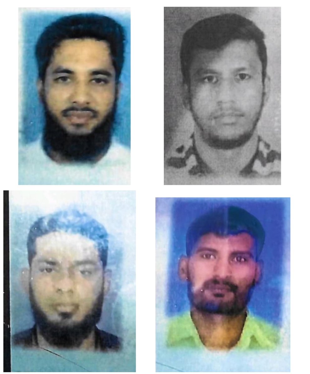 Four ISIS terrorists are arrested by Gujarat ATS at Ahmedabad airport. Their names are
1. Mohamed Nusrath
2. Mohamed Nafran, 
3. Mohamed Faris 
4. Mohamed Rasdeen

They are from Srilanka and were planning some attacks in India... 

Guess what's common between them?