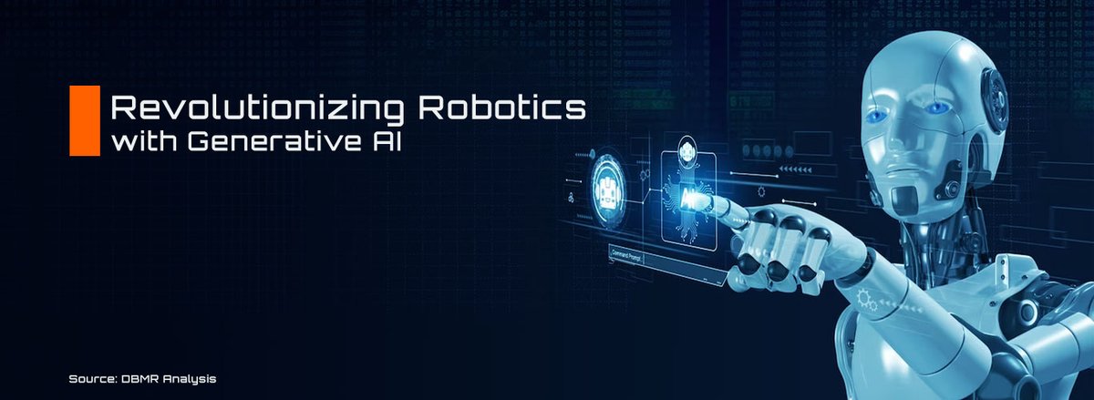 DBMROfficial's tweet image. The term &quot;#generativeAI in robotics&quot; describes the use of generative artificial intelligence methods in the design, optimization, and control of #roboticsystems. Examples of these methods include generative adversarial networks (GANs), variational autoencoders (VAEs), and other…
