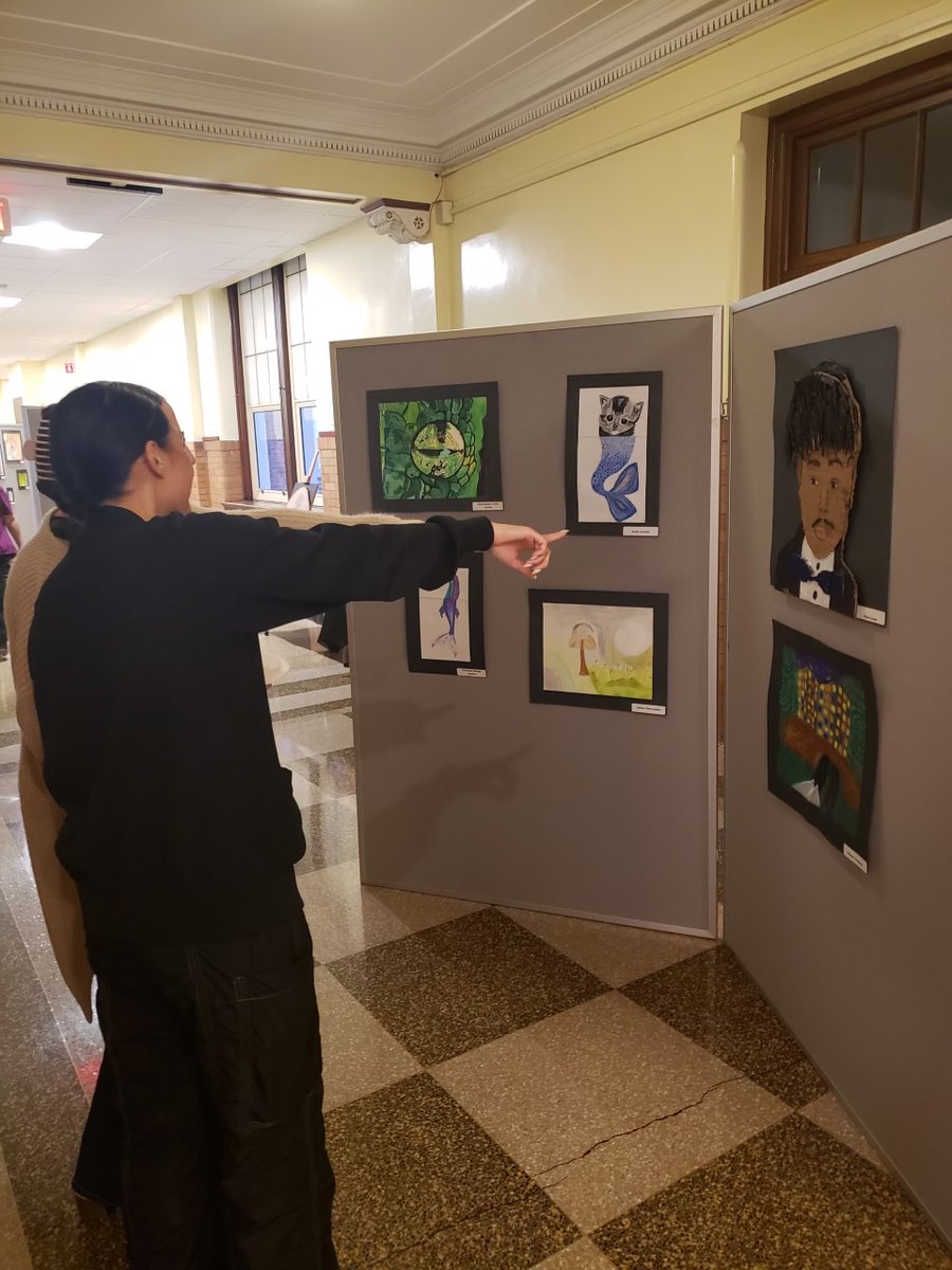 Another successful Rochambeau Art Show!  Congrats to Art teacher, Ms. Gasior, and the talented art students at Rochambeau.  This was truly a wonderful display of artistic talent.  Rochambeau ROCKS!