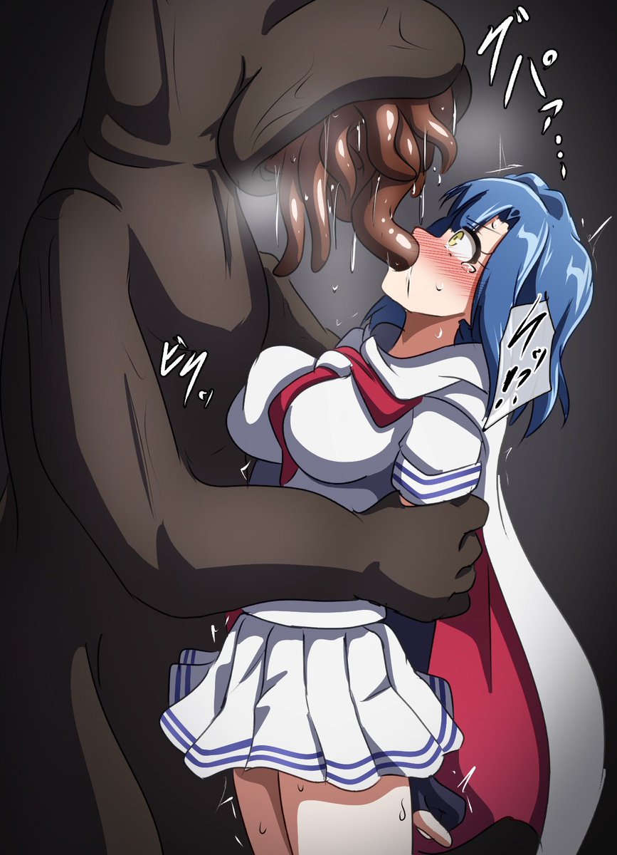 マイティセーラー百合子。美味しいエネルギーしゃぶりつくし。 #ミリエロ 