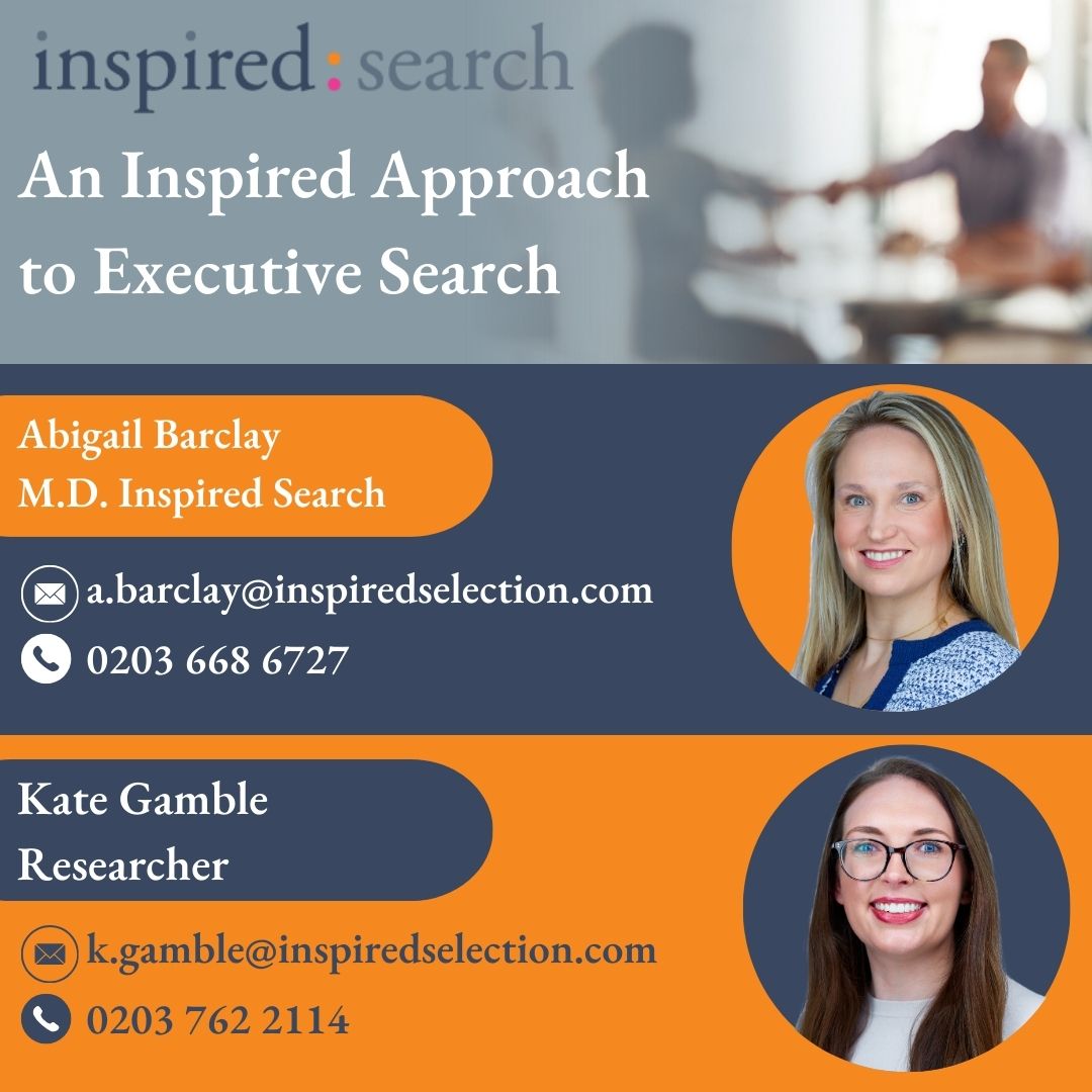 Inspired Search provides an executive search service fuelled with market insight and unparalleled network within publishing. If you're aspiring to elevate your career into that next Executive level position or you're looking to hire at this level then do connect with our team!