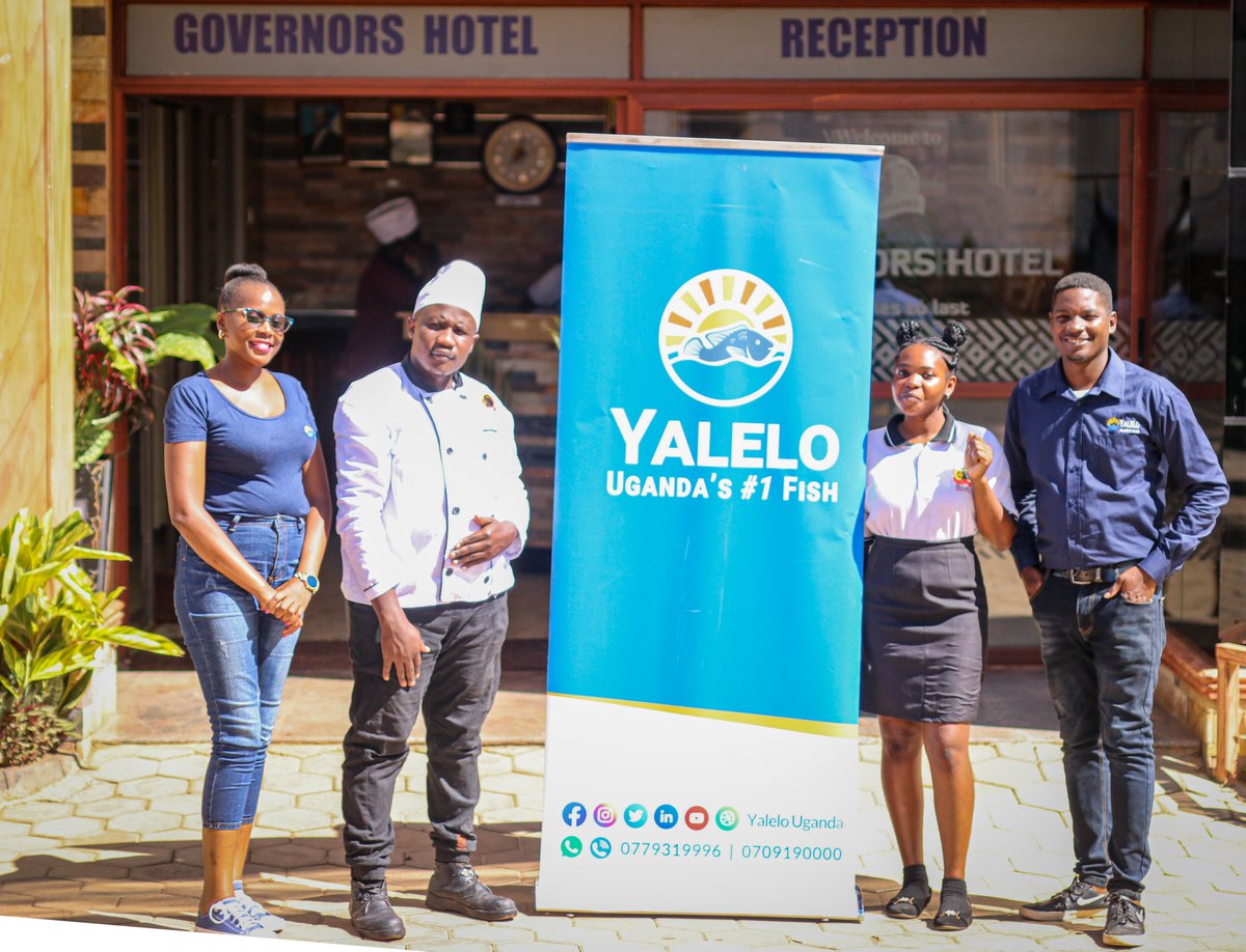 Our partnership with Governors Hotel in Mukono pledges Fresh & Tasty Tilapia whenever you're in Mukono. Enjoy Yalelo, #UgandasNo1Fish 😋🐟🍽️