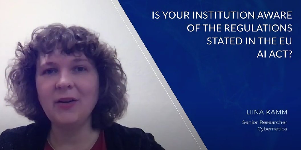 Liina Kamm, a Senior Researcher at @cybernetica, is now part of the #SPATIALcommunity, and she was asked to address several important questions. 👉 Read the full article and watch the videos at this link! 📽 spatial-h2020.eu/spatialtestimo… #SPATIALtestimonials #SPATIALproject