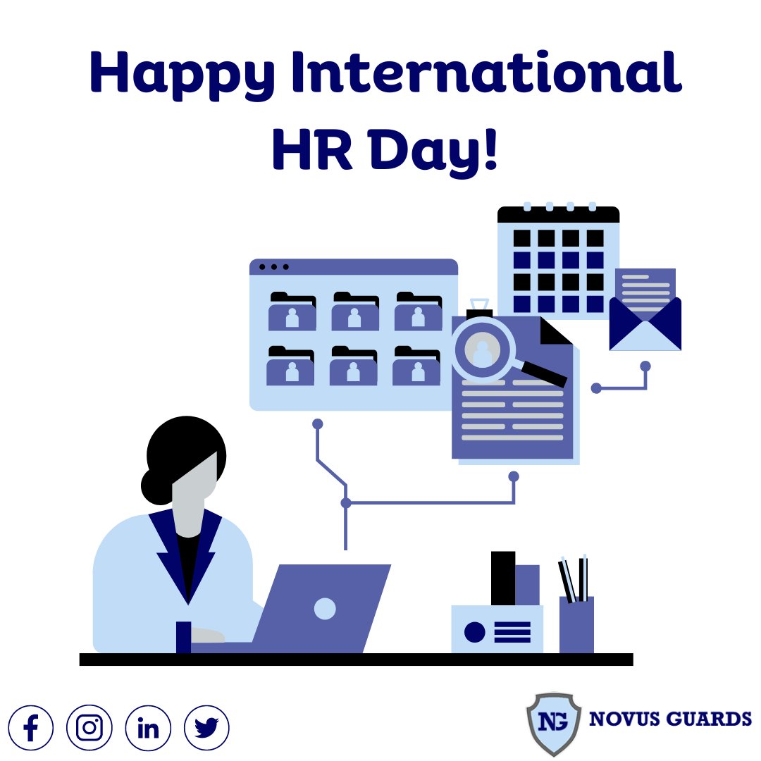 Happy International HR Day!

#thankyouhr
#novusguards 
#internationalhrday 
#peoplemanagement