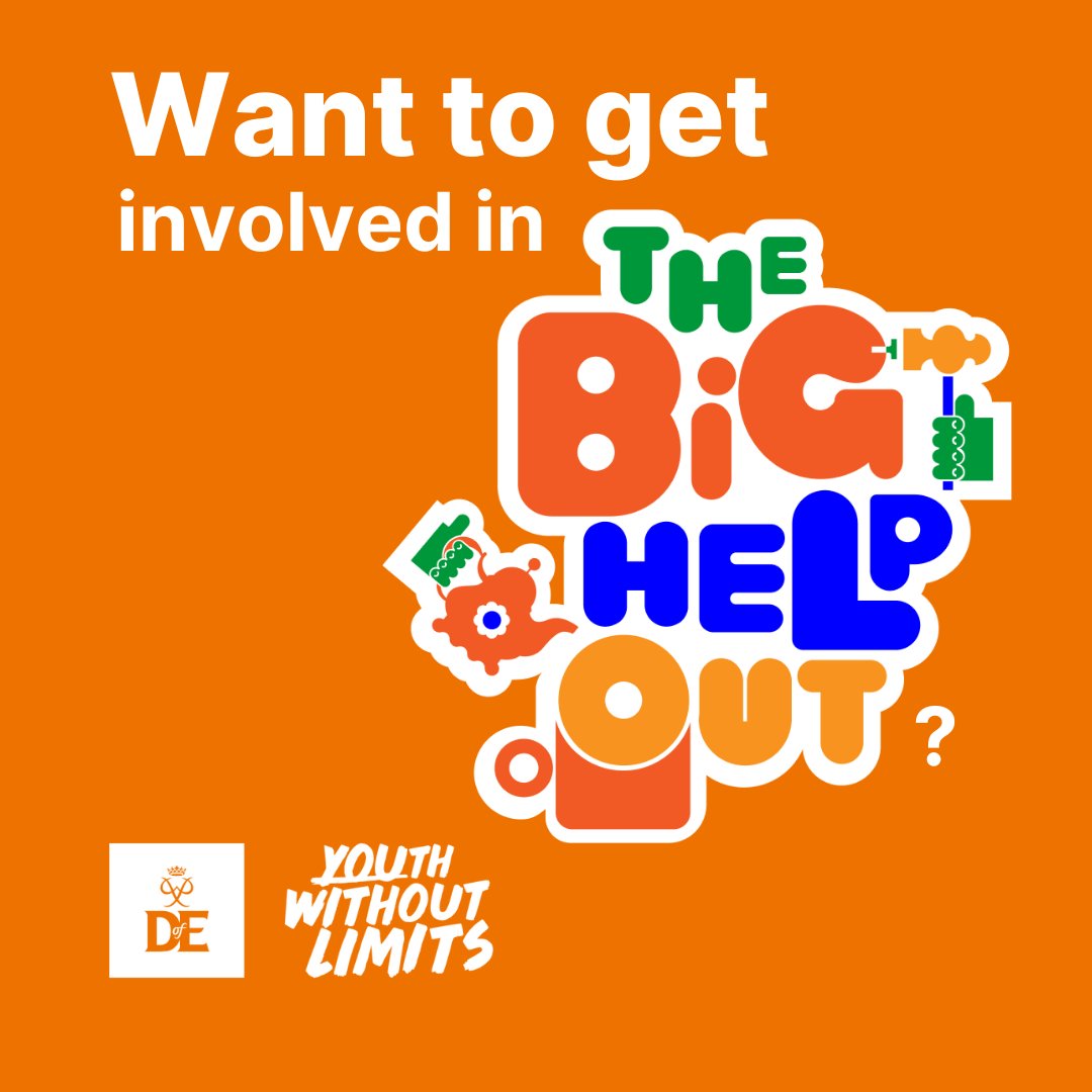 The Duke of Edinburgh’s Award (@dofe) on Twitter photo Want to give back to your community? 💜
#TheBigHelpOut is happening 7-9 June so if you'd like to lend a hand, here are a couple of organisations you can get involved with ⬇
<a href="/StJohnAmb/">St John Ambulance</a>
<a href="/RoyalVolService/">Royal Voluntary Service</a>
<a href="/BritishRedCross/">British Red Cross 🧡</a>
Click here for more info ➡ bit.ly/3LBDlah Want to give back to your community? 💜
#TheBigHelpOut is happening 7-9 June so if you'd like to lend a hand, here are a couple of organisations you can get involved with ⬇
<a href="/StJohnAmb/">St John Ambulance</a>
<a href="/RoyalVolService/">Royal Voluntary Service</a>
<a href="/BritishRedCross/">British Red Cross 🧡</a>
Click here for more info ➡ bit.ly/3LBDlah