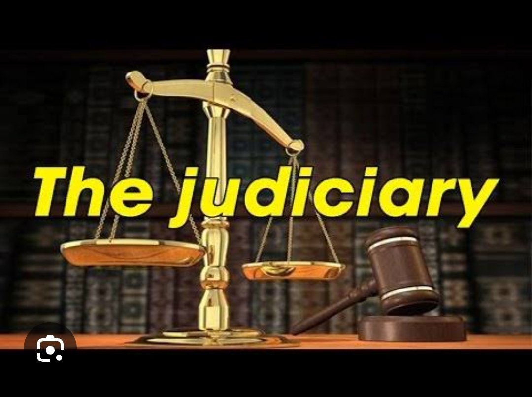 Why can't other arms of government be voted for the way executive is voted, especially the judiciary???

With that, there will be a certain level of independence. Just thinking aloud...🥺🥺🥺

#obidient
#judicialreform
#constitutionalreform
#revolution
#TinubuMustGo