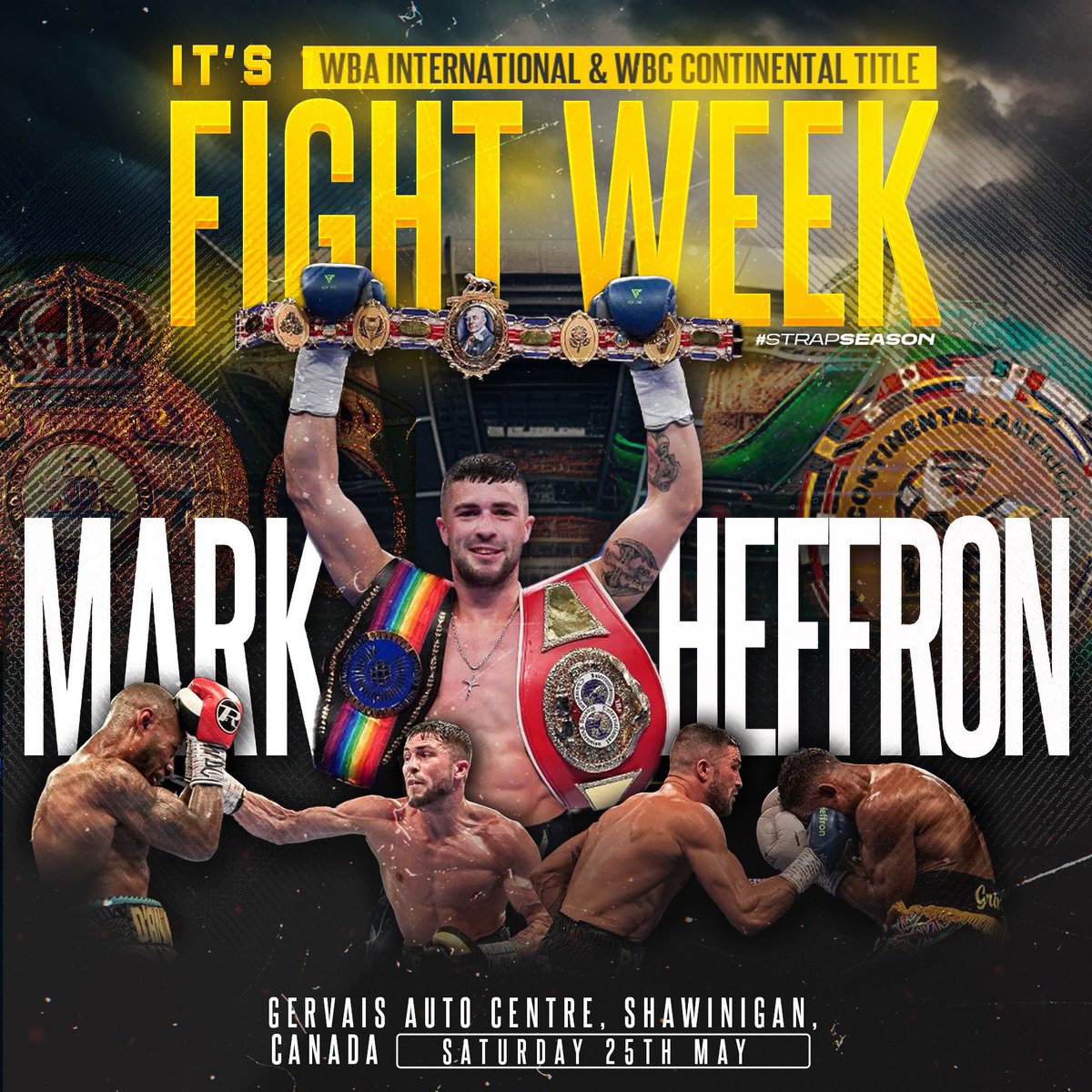 ITS FIGHT WEEK ‼️‼️ @Markheffron91 Dare to be Great………