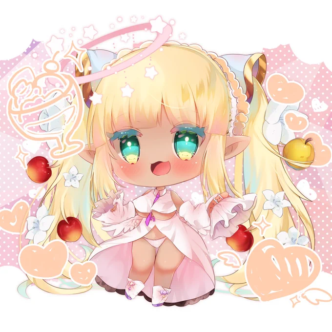 7月納品になってしまいますが、SDの立ち絵イラスト実績追加したいので、お安め(5000円くらい)でってなったらどなたか描いて欲しい!って方いるかなぁ…? DMやリプ頂ければ…! #有償依頼 #SDイラスト依頼