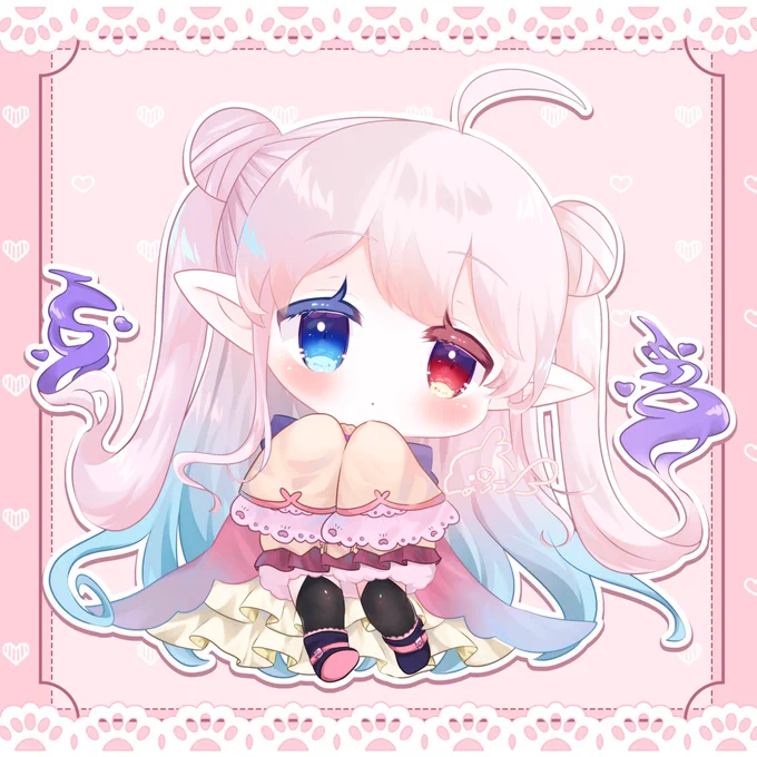 7月納品になってしまいますが、SDの立ち絵イラスト実績追加したいので、お安め(5000円くらい)でってなったらどなたか描いて欲しい!って方いるかなぁ…? DMやリプ頂ければ…! #有償依頼 #SDイラスト依頼