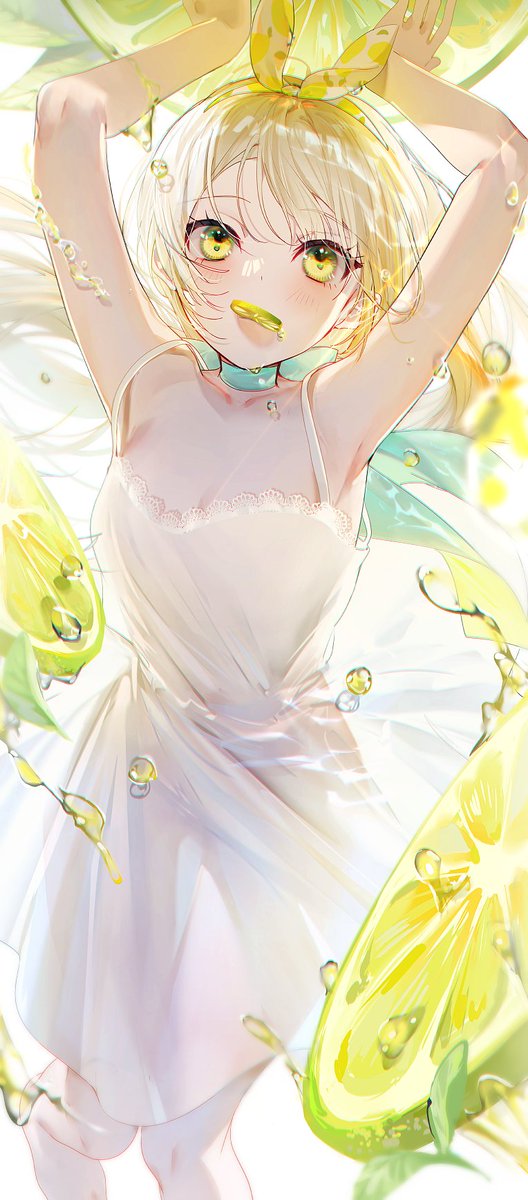 「Lemon tea 」|美和野らぐ🌱コミティアA08aのイラスト
