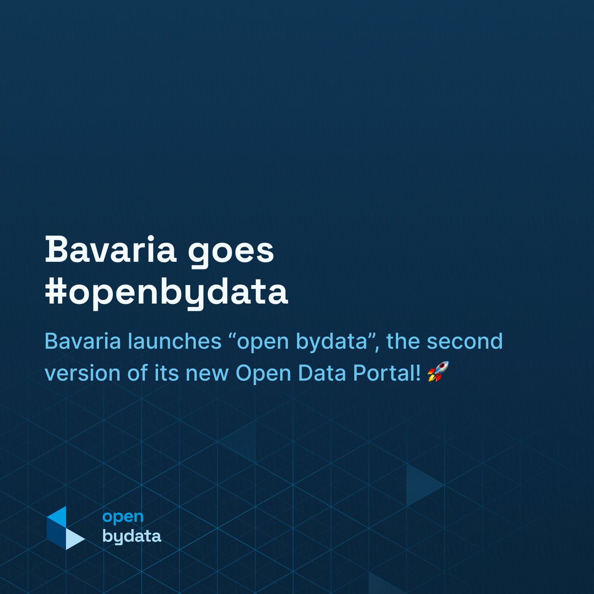 Our latest data story is out! Explore oc.bydata: Bavaria's hub enhancing accessibility, usability and innovation of open data. Read more 👉 europa.eu/!Fjw7WQ #EUOpenData @ByteBayern