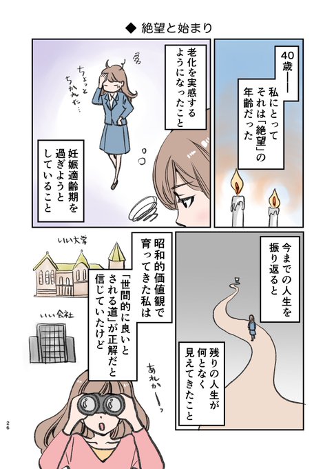 40歳で心のブレーキを外した話 1/3 誰かの勇気になりますように #漫画が読めるハッシュタグ #エッセイ漫画