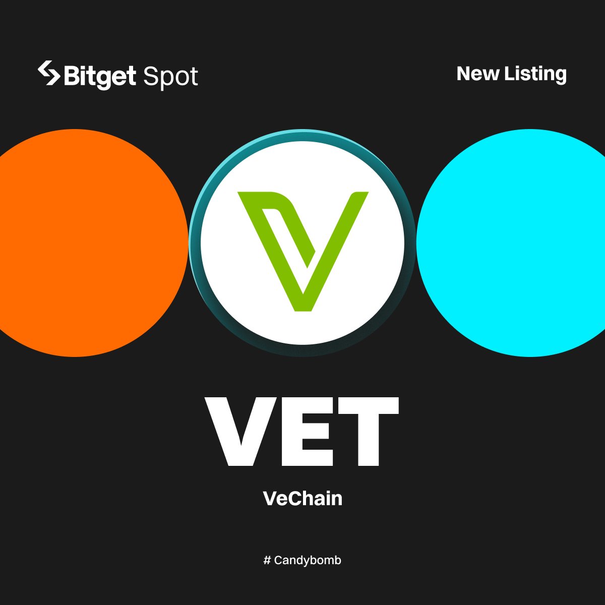 bitget's tweet image. New Listing - $VET @vechainofficial
 
#Bitget will list VET/USDT with $37,750 worth of VET up for grabs! #VETlistBitget
 
🔹Deposit: opened
🔹Trading starts: May 21, 11:00 AM (UTC)
 
More details: bitget.com/en/support/art…