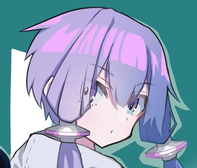 「髪飾り 紫髪」のTwitter画像/イラスト(新着)｜5ページ目