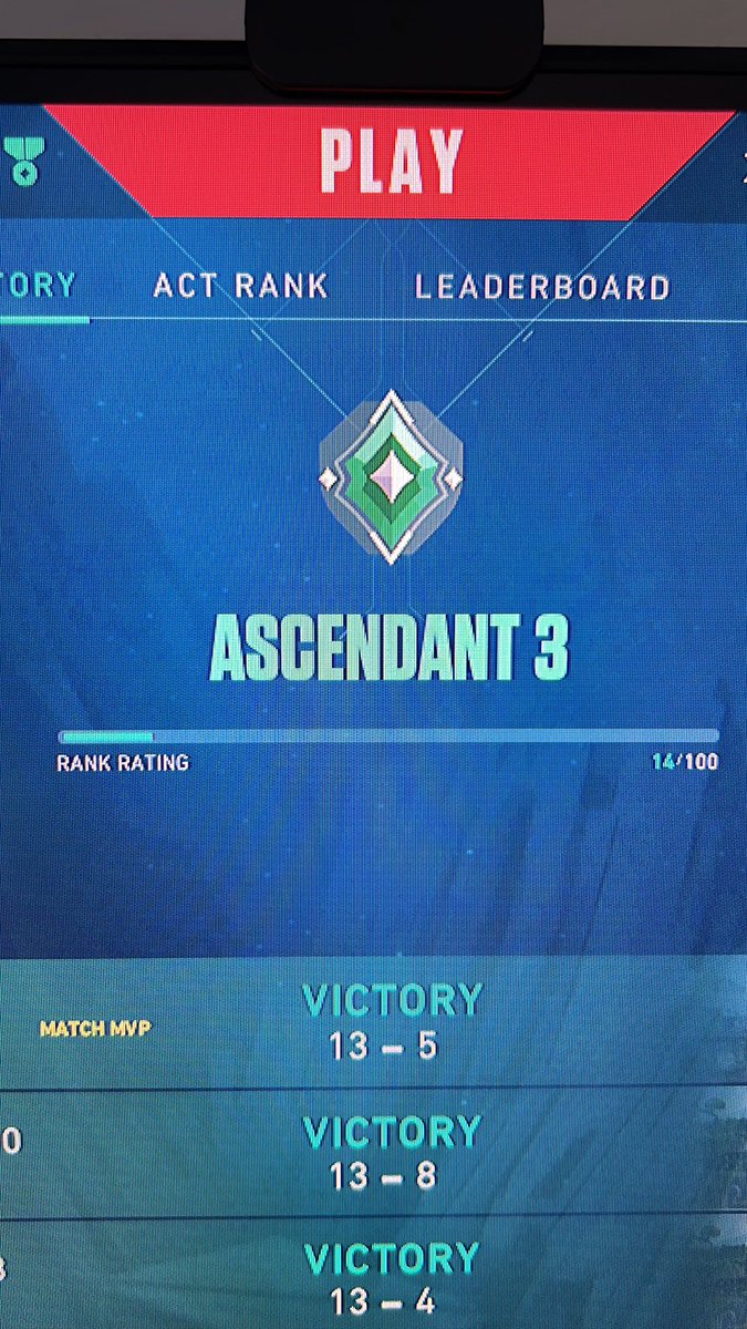 knownaskrain's tweet image. Finally hit Ascendant 3. Next step Immo 1!