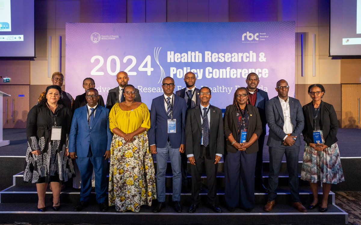 This morning's plenary featured presentations from our partners, including @WHORwanda, @UNFPARwanda and @AkageraMedicine, reinforcing the spirit of partnership and collaboration in advancing health research in Rwanda. #Research4Rwanda2024