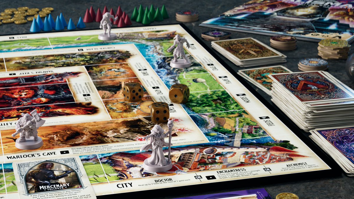 Spend another five hours moving three spaces in the new Talisman board game from the studio behind Betrayal at House on the Hill. #talisman dicebreaker.com/games/talisman…