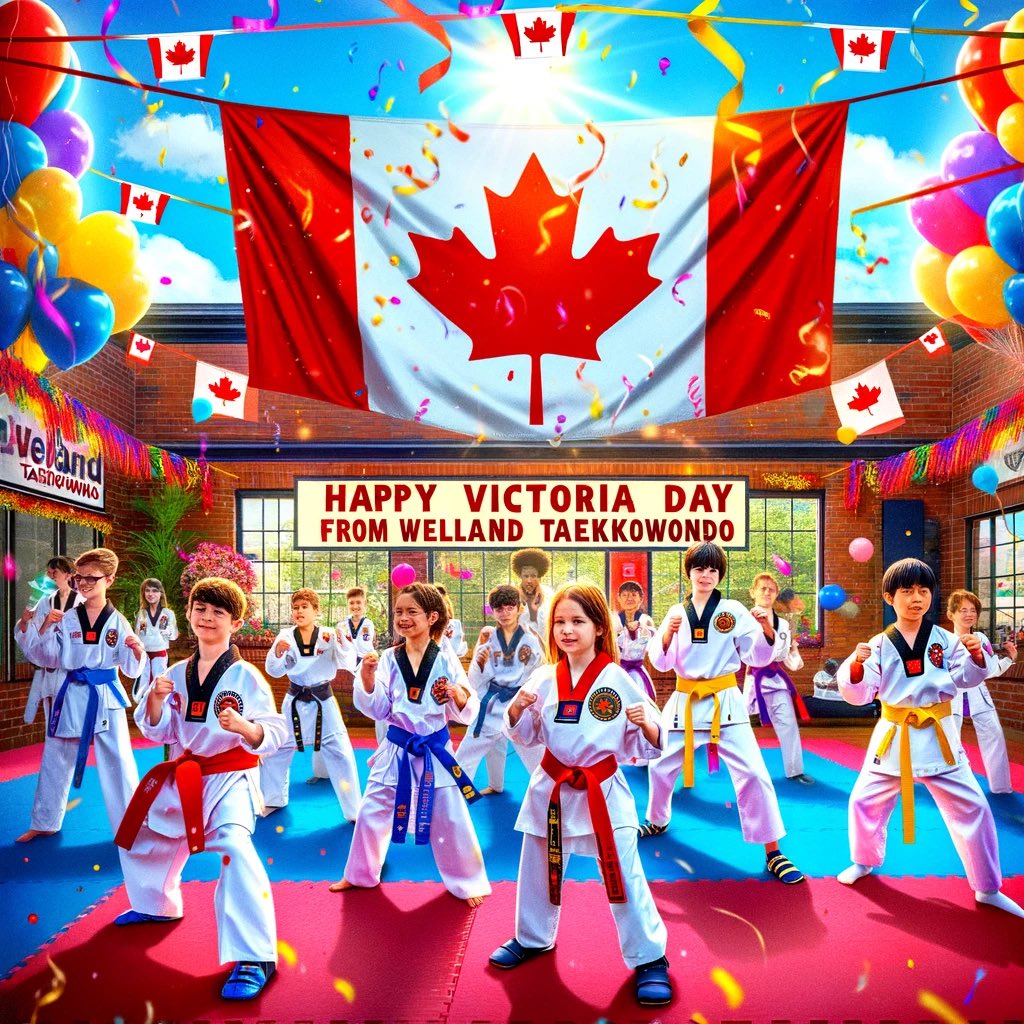 daehangukin's tweet photo. Happy Victoria Day. 
#wellandtkd #victoriaday #wellandtaekwondo #taekwondo https://t.co/jUD2gYGPOT