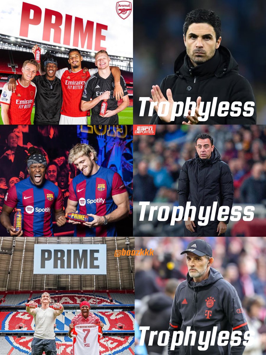 First thing next season, we get rid of this “Prime” partnership