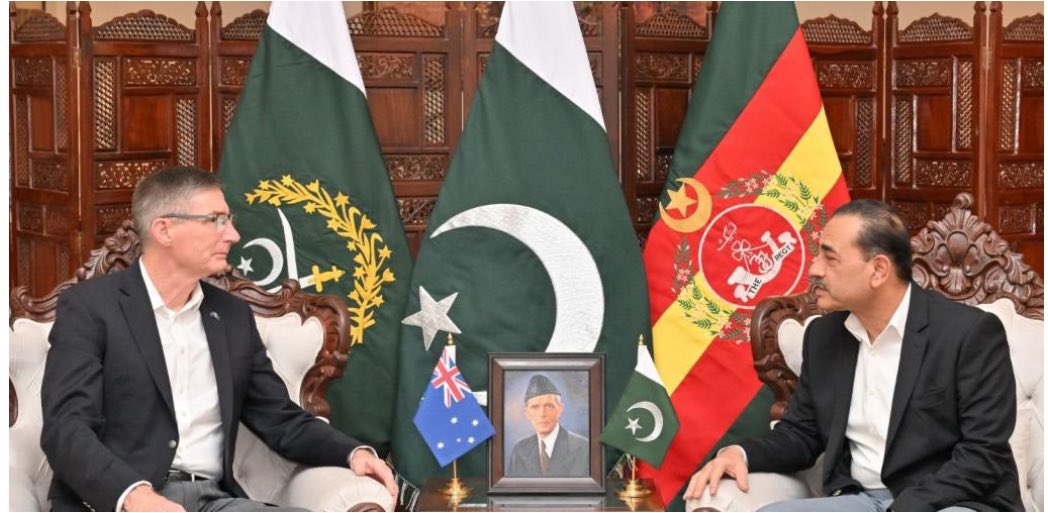 Chief of Defence Forces of Australia, General Angus J. Campbell, is visiting Pakistan for Pakistan-Australia, Defence and Security Talks and 1.5 Track Security Dialogue. Both sides agreed to further enhance security and defence cooperation 🇵🇰🤝🇦🇺@PakinAustralia