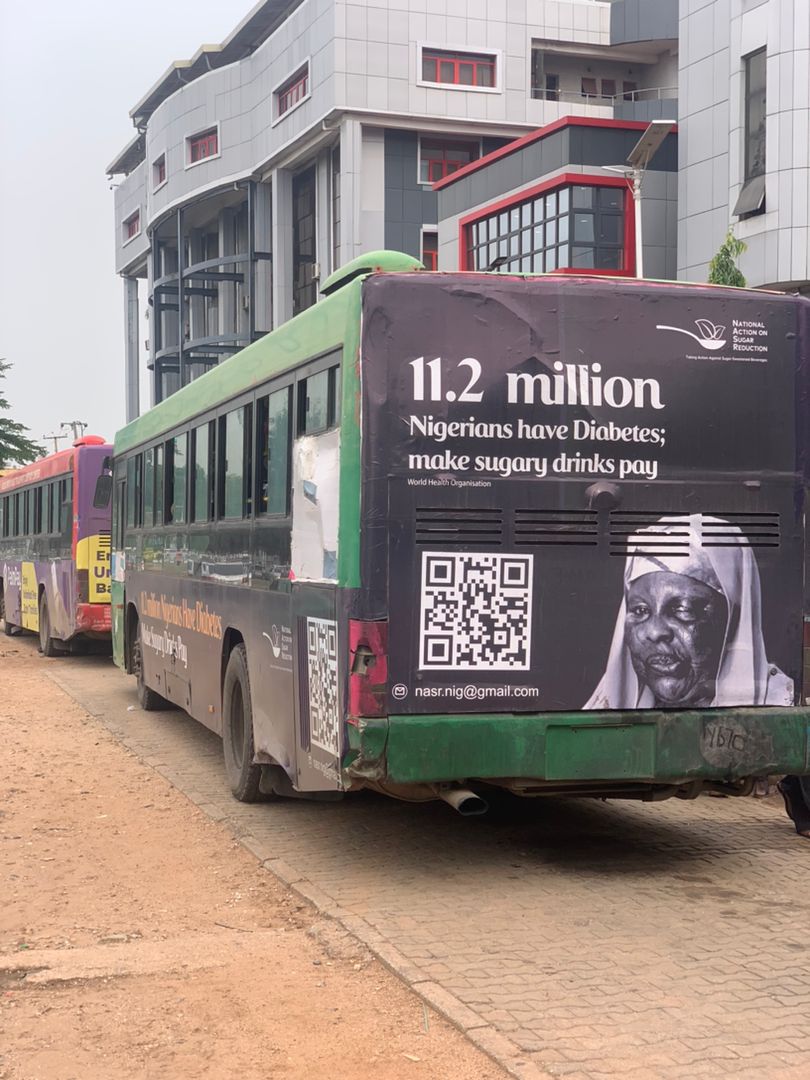 Have any of you seen this bus in town the past few days? 

For the past few weeks we have been running campaigns on sugar consumption awareness #MakeThemPay