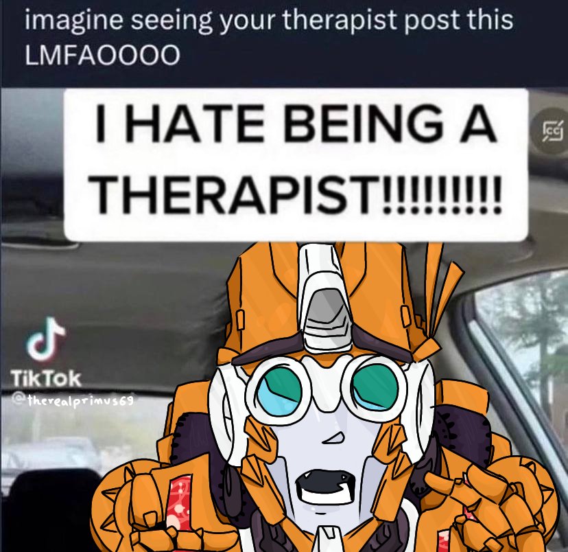 imagine being a therapist, a god AND a nerd #Transformers #TransformersMTMTE #MTMTE #Rung #TransformersRung #Art