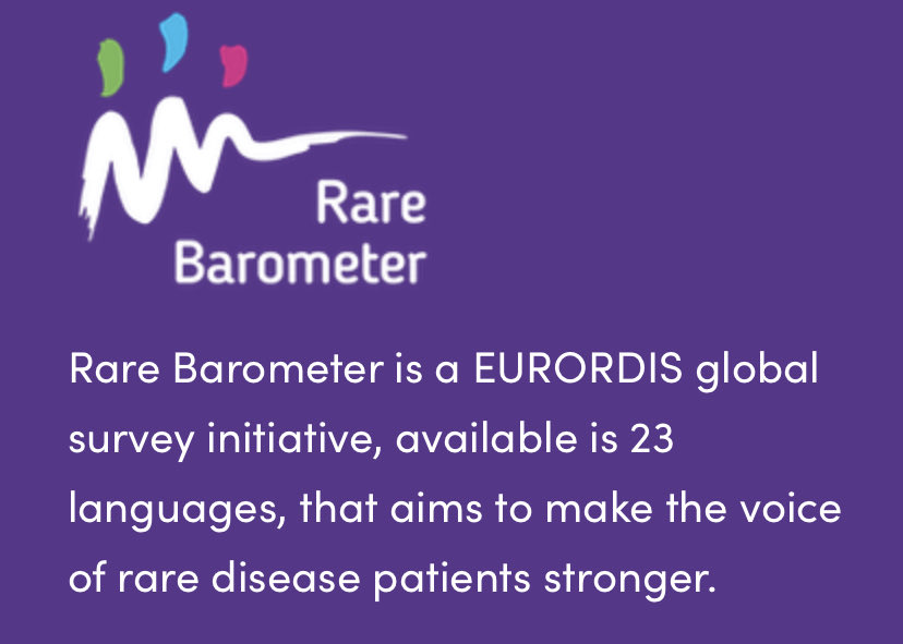 Who can join?
This initiative is open to anyone from any country in the world who is living with a rare disease, as well their family members and carers. All responses are anonymous and will be kept in secure: eurordis.org/rare-barometer…