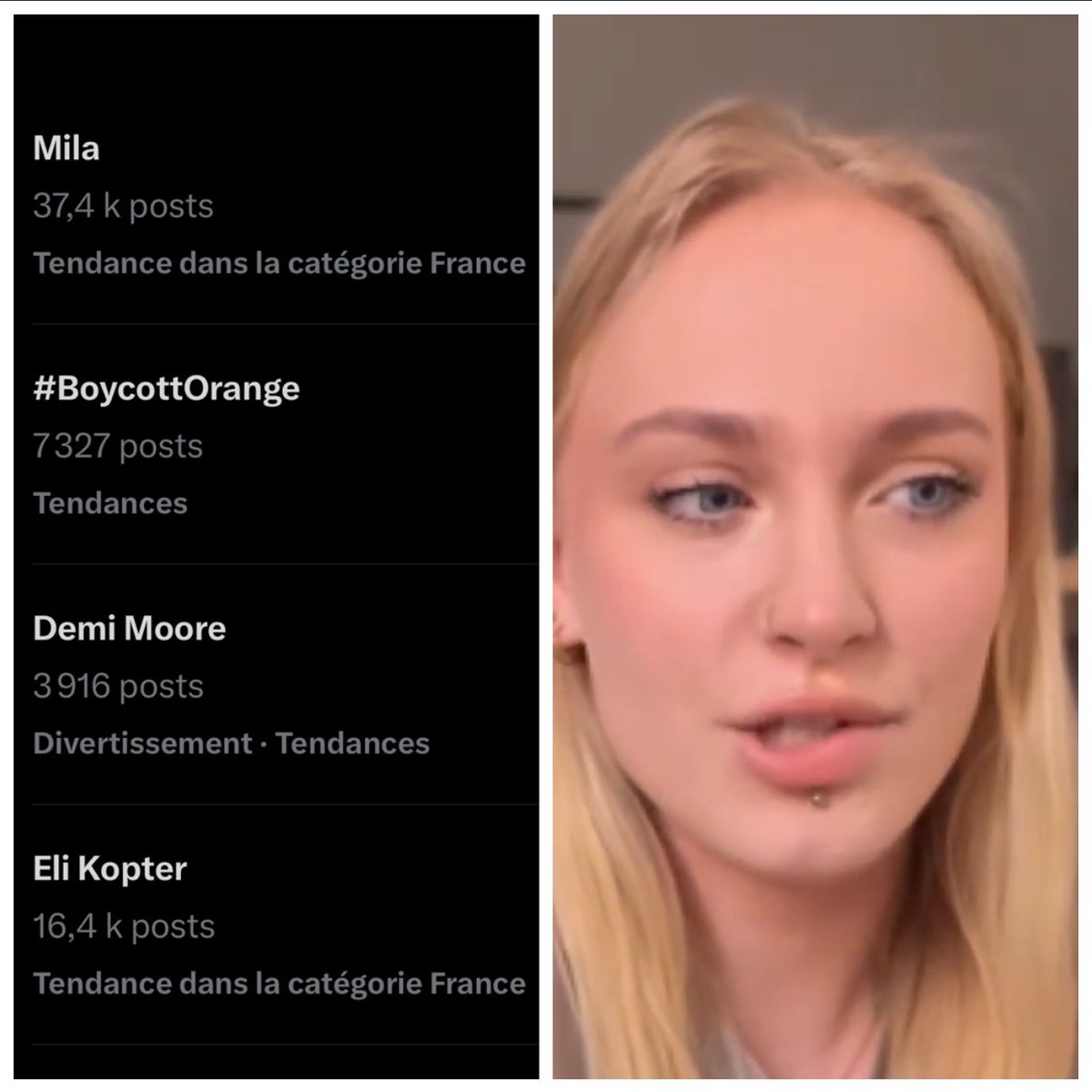 kamilabderrahmn's tweet image. 3 eme jour que Mila est en TT mais toujours aucune réaction du @gouvernementFR @GDarmanin ou de la justice qui ont pourtant l’habitude de réagir très rapidement quand c’est un arabe ou un noir qui dérape. 

Si j’avais demandé sur un Space des photos de juifs scotchés de la tête…