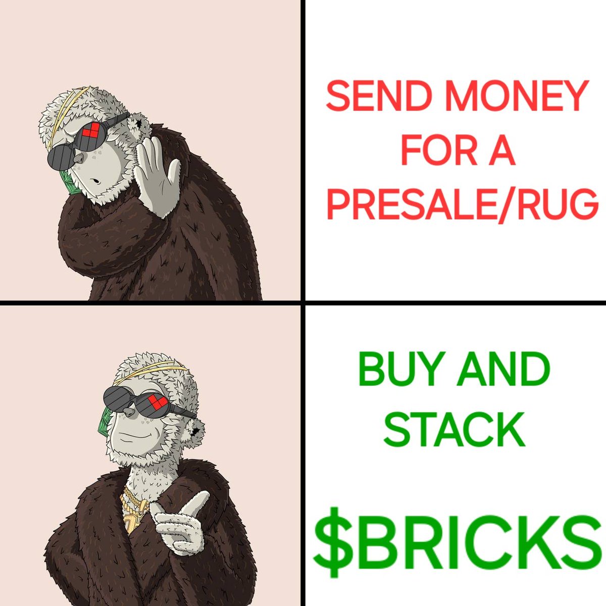 MferJesse's tweet photo. GM $BRICKS Frens ☕️ 

Got some Monday morning wisdom for ya: 👇🏼

CPEhfRhQ8Xje1JaxGo53n5jqbfMWJGkTFEM7MHvhgEjs https://t.co/Z1heihhyVo