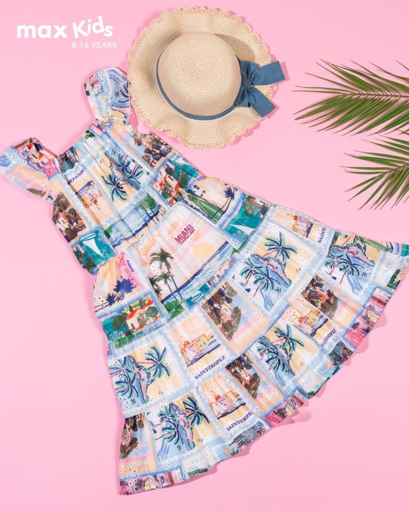 How about some sun, sand, and summery prints for your little girl? 🌺👗
 
#MyMaxStyle #HolidayCollection #SummerCollection #HolidayOutfits #SummerVacation #WomensFashion