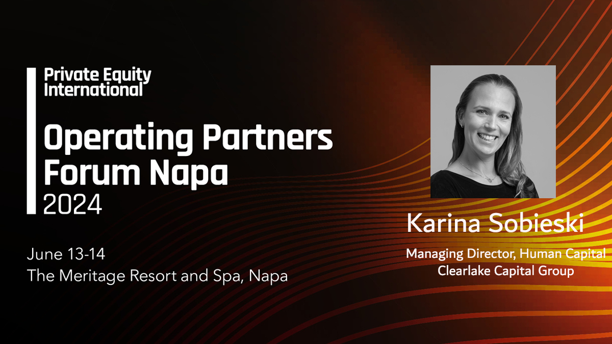 Clearlake’s Karina Sobieski, Managing Director, Human Capital, will be offering her thoughts on how to build and develop high performing teams at @PEI_news’s Operating Partners Forum Napa on June 13th. 

#PrivateEquity #Investment #Acquisition #Leadership

peievents.com