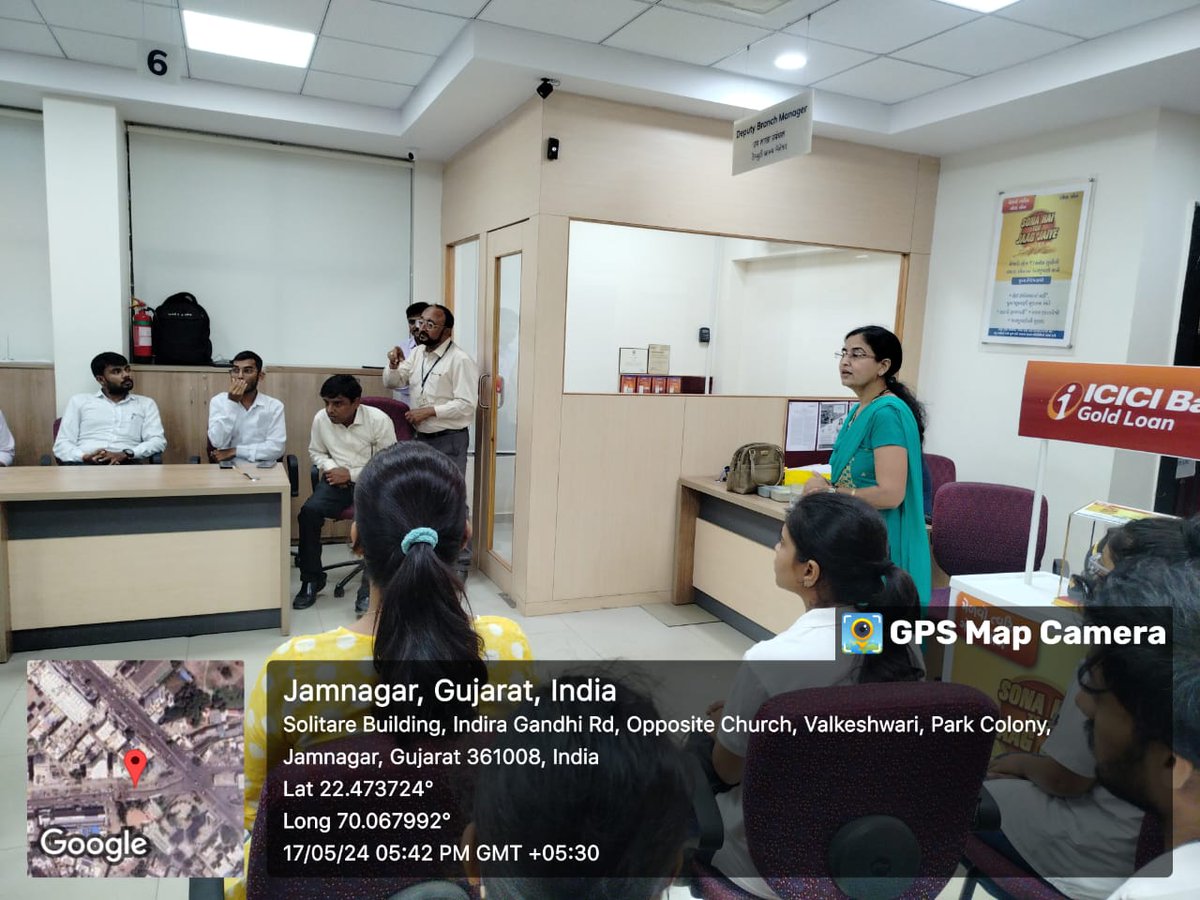 Celebration of World Hypertension day 2024 by the ITRA, Jamnagar, were done at ICICI, Bank An awareness talk was presented to all the officers Y-break & Health assessment,awareness pamphlet distribution and Blood pressure measurement of all the staff members of ICICI Bank.