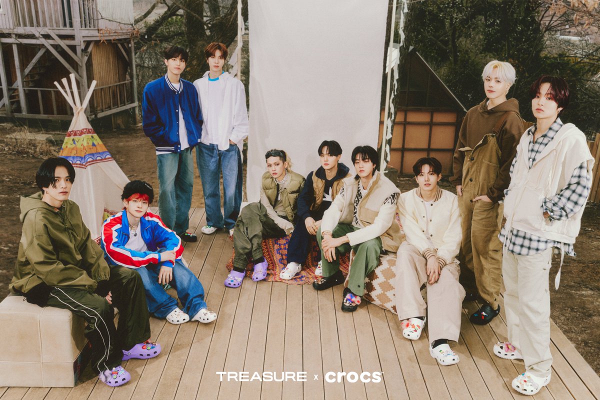 Step into the realm of TREASURE x CROCS, where every step is a journey through Wonderland.  Join us for the TREASURE FAN MEETING and discover the magic within! 🦔🐶🐯🐨🦁🤖🐰🦋🐺🐮 

Dive deeper into the enchantment at abc-mart.net/shop/pages/tre
