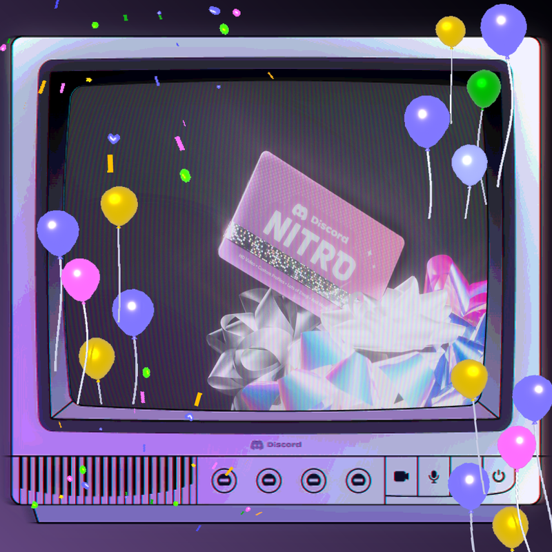 【🎁プレゼント企画 第9弾 🎂 Discord】 みんな寄ってたかってNitroくれっていうから 一年分のNitroコードをさらに9名の勝者にやるわ！ 参加方法： 🔁リポスト ❤️ ポストに「いいね！」 🤝@discord_jp をフォロー 9+9...つまり18年分のNitro？！？！ 🗓️ 05/27に抽選なのら