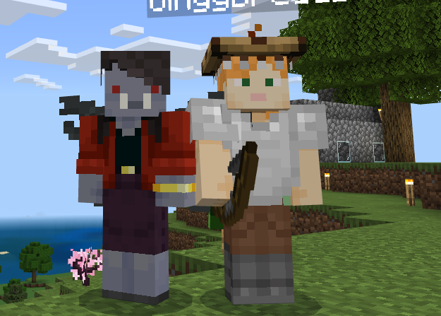 bedrock with the bestie