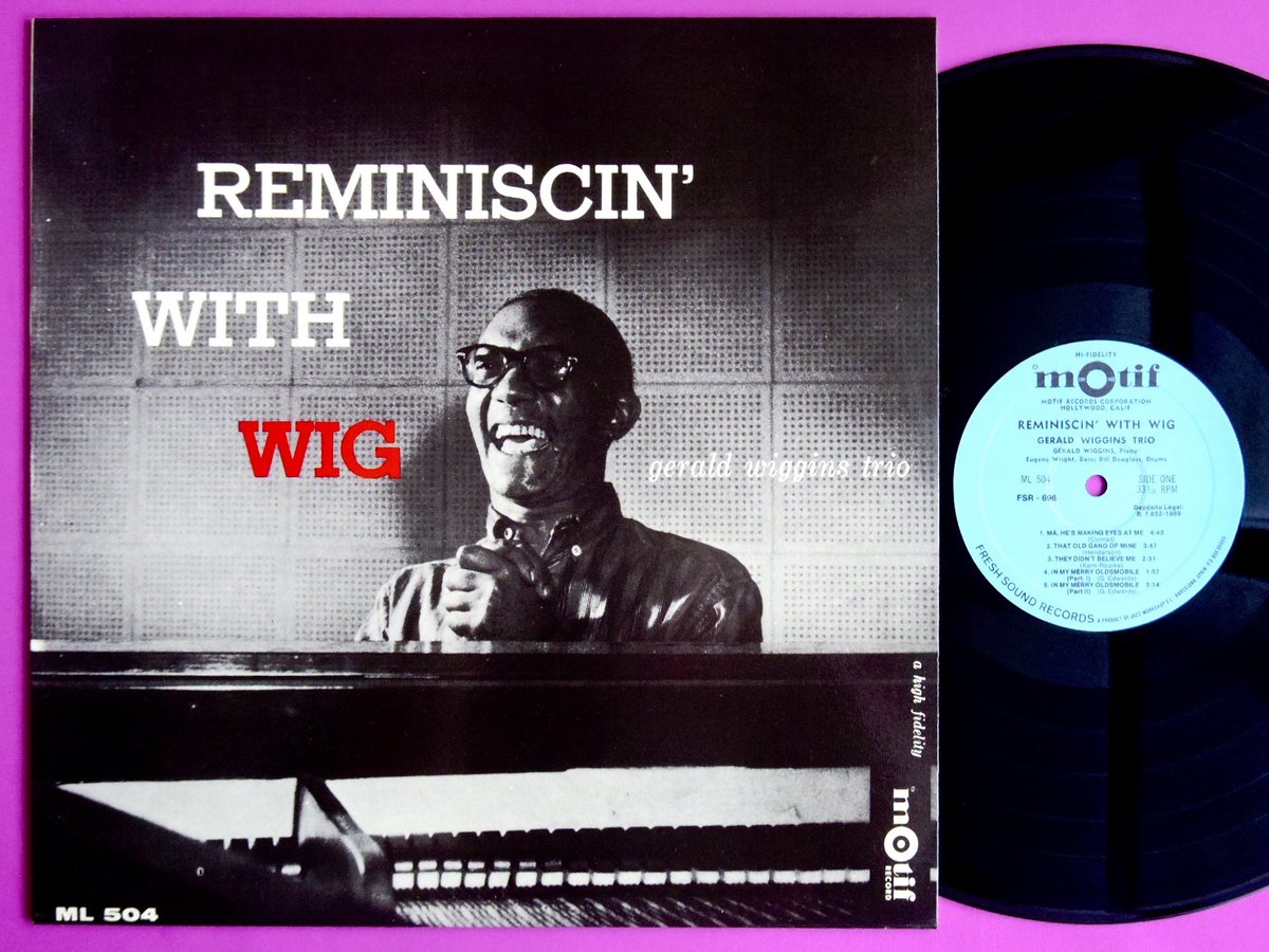 NEWJAZZTHINGS's tweet photo. GERALD WIGGINS / REMINISCIN' WITH WIG
https://t.co/KCRSGkE3VD
#jazz #ジャズ #アナログレコード #record #records #レコード通販 #ジャズレコード #vinyl #vinylrecords #レコード #music #newjazzthings #ニュージャズシングス #GeraldWiggins #pianist #pianotrio #音楽 https://t.co/QSHL3AJ8eH